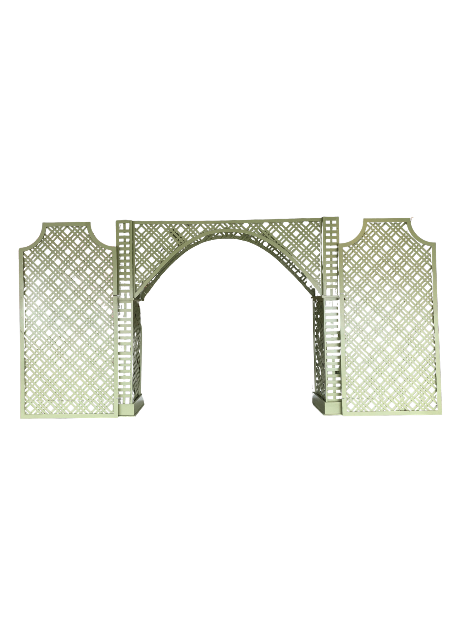 Lattice Arch with Side Walls