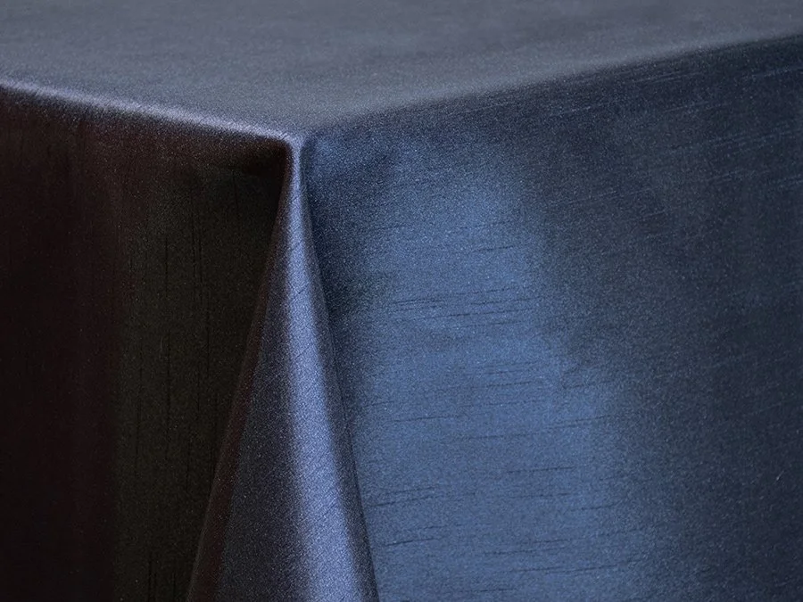 Navy Shantung