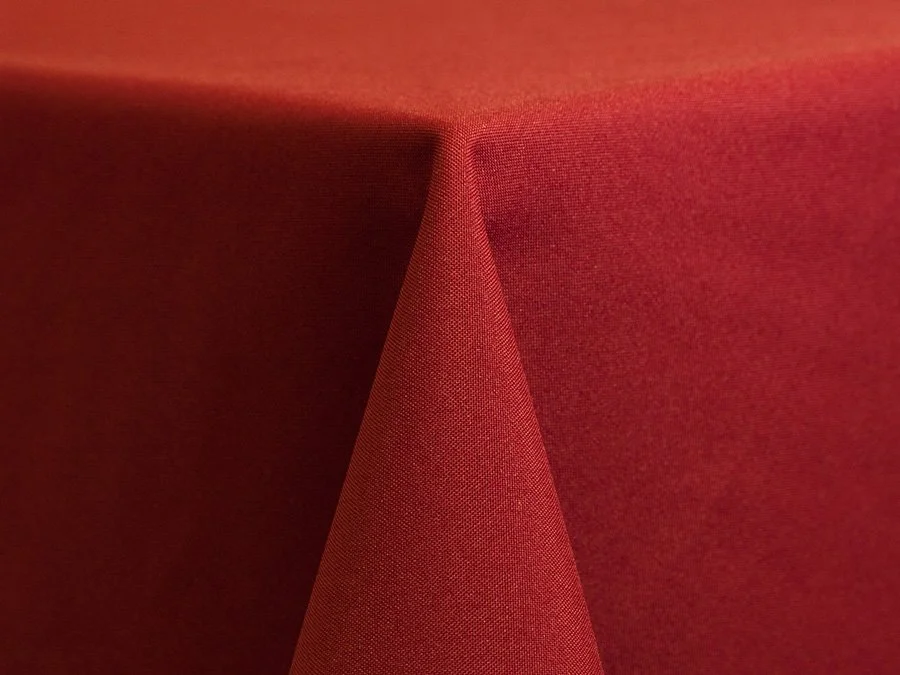 Cherry Red Polyester