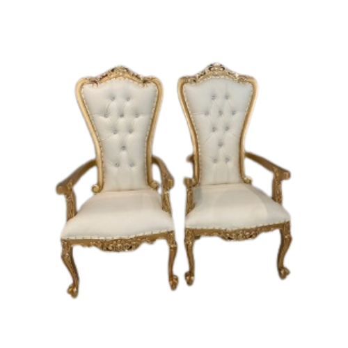 Gold Throne Chair