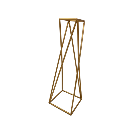 Gold Criss Cross Stand
