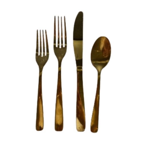 Gold Flatware