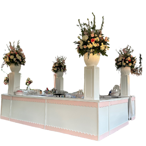 Pink Scallop Bar