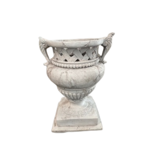 Grecian Lattice Urn