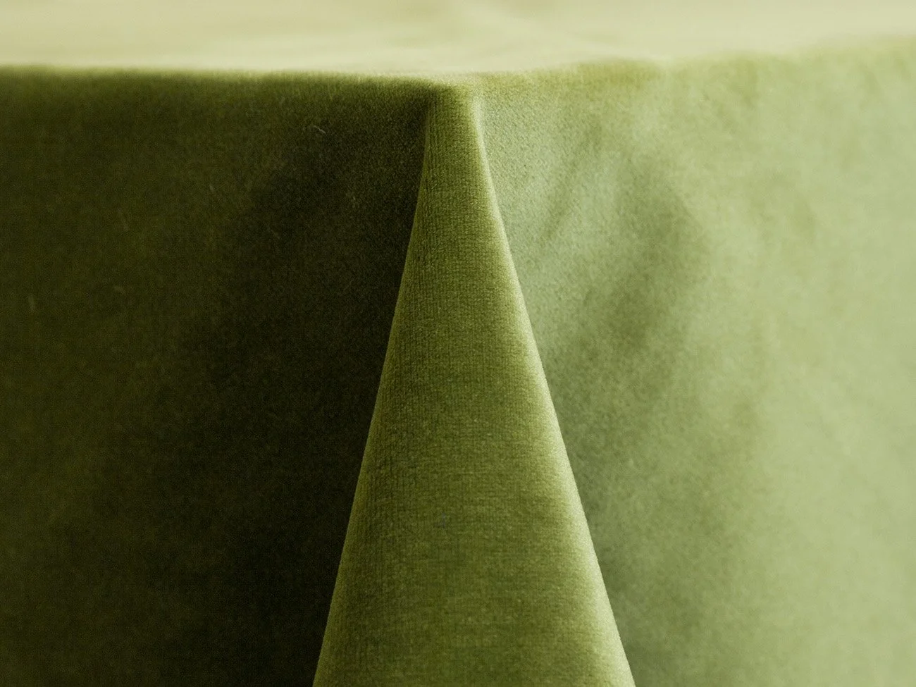 Moss Green Velvet