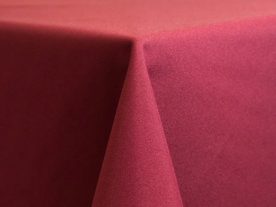 Ruby Red Polyester