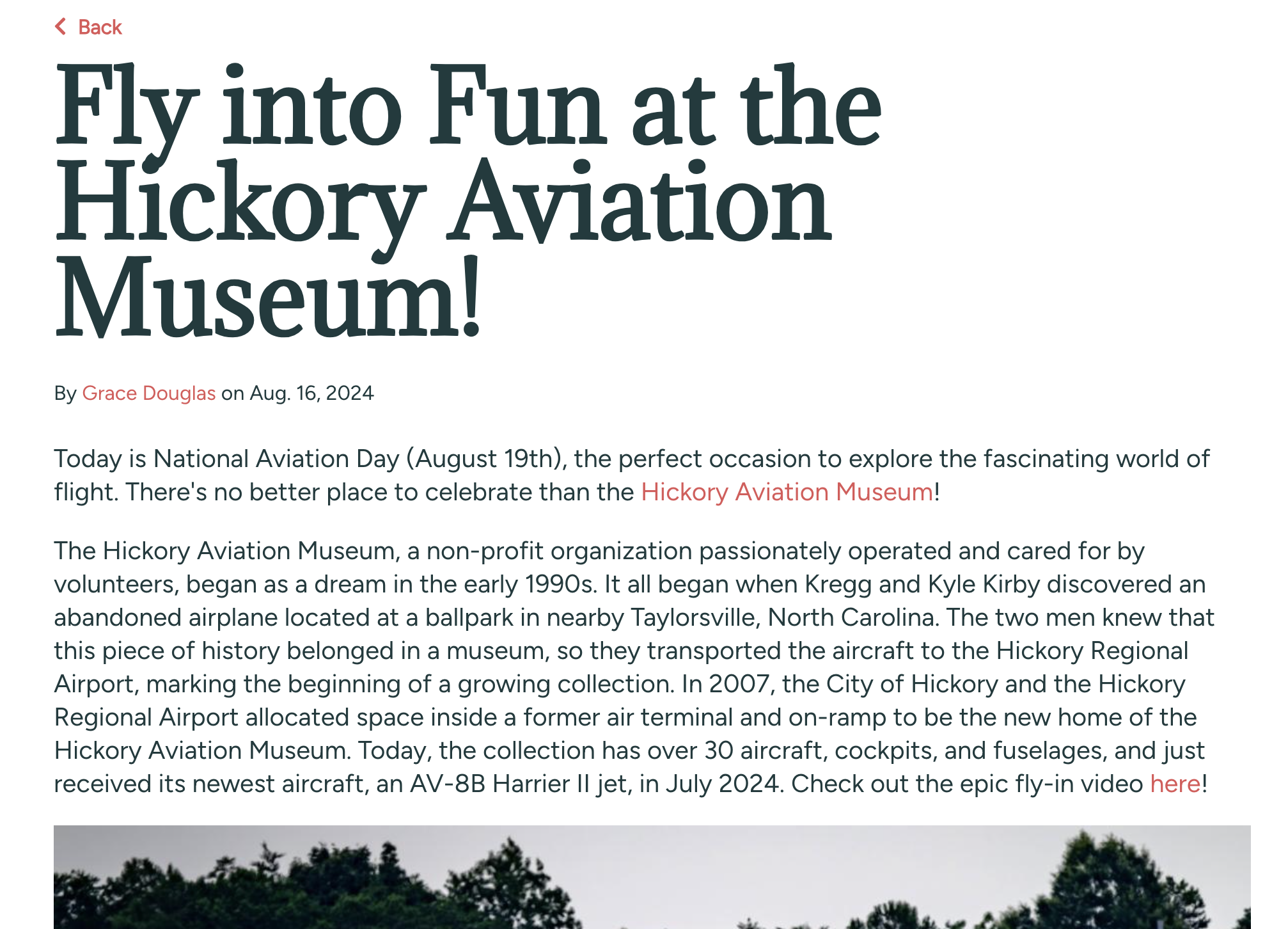 National Aviation Day Blog