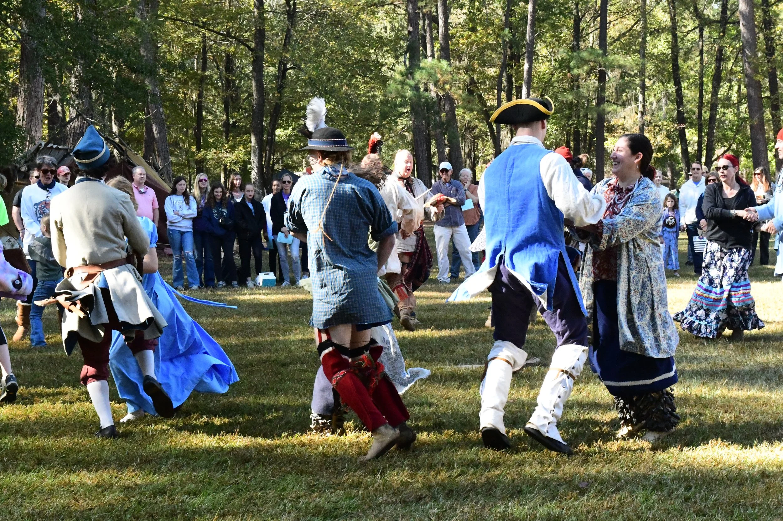 Dance Party, Frontier Days, Fort Toulouse/Jackson, Wetumpka, Alabama, USA