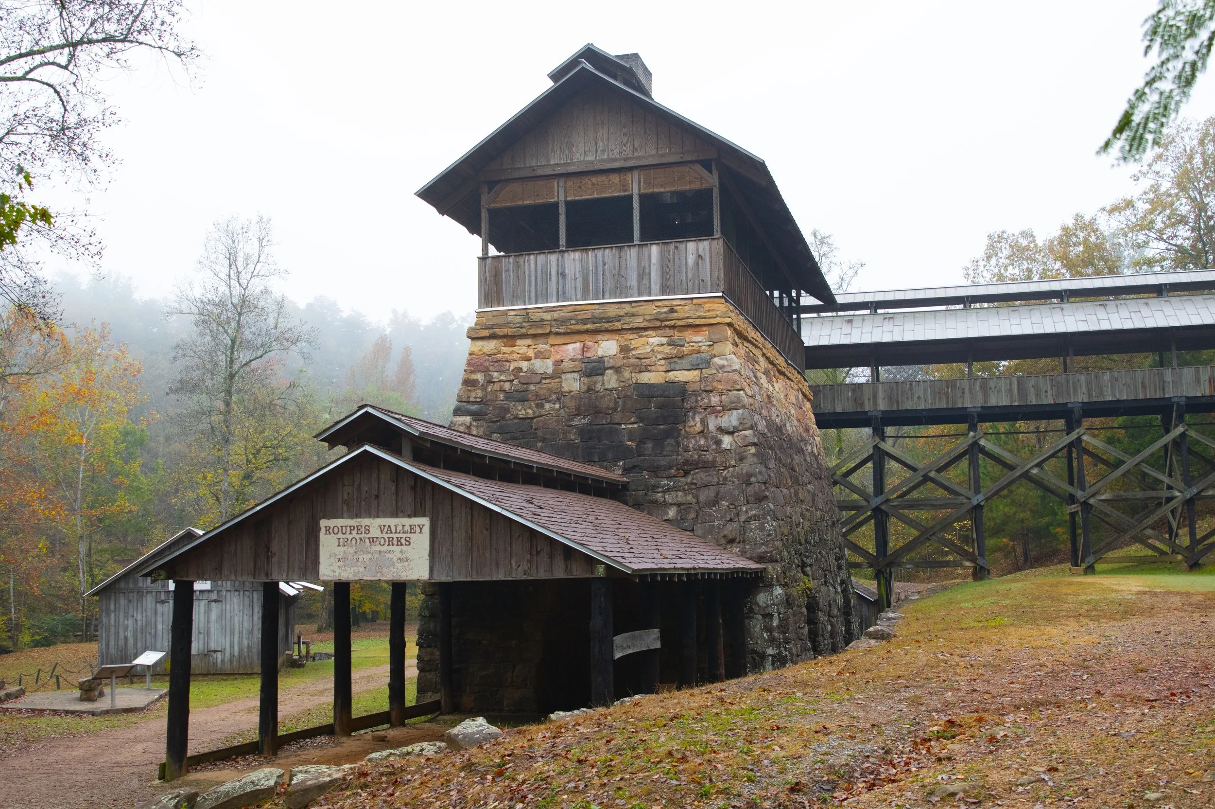 Tannehill Ironworks furnace, McCalla, Alabama, USA