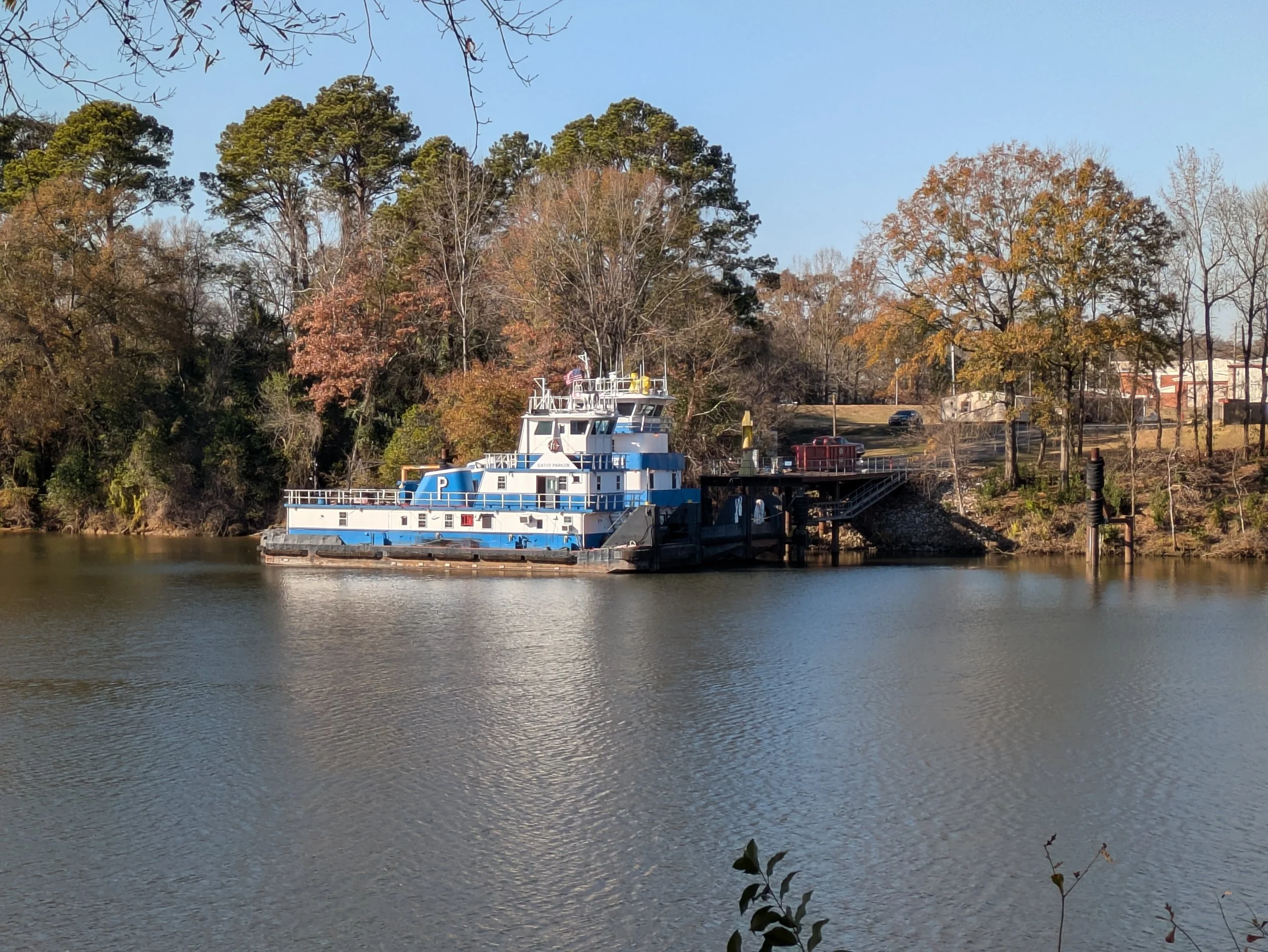 Parker Towing, Black Warrior River, Tuscaloosa, Alabama,USA
