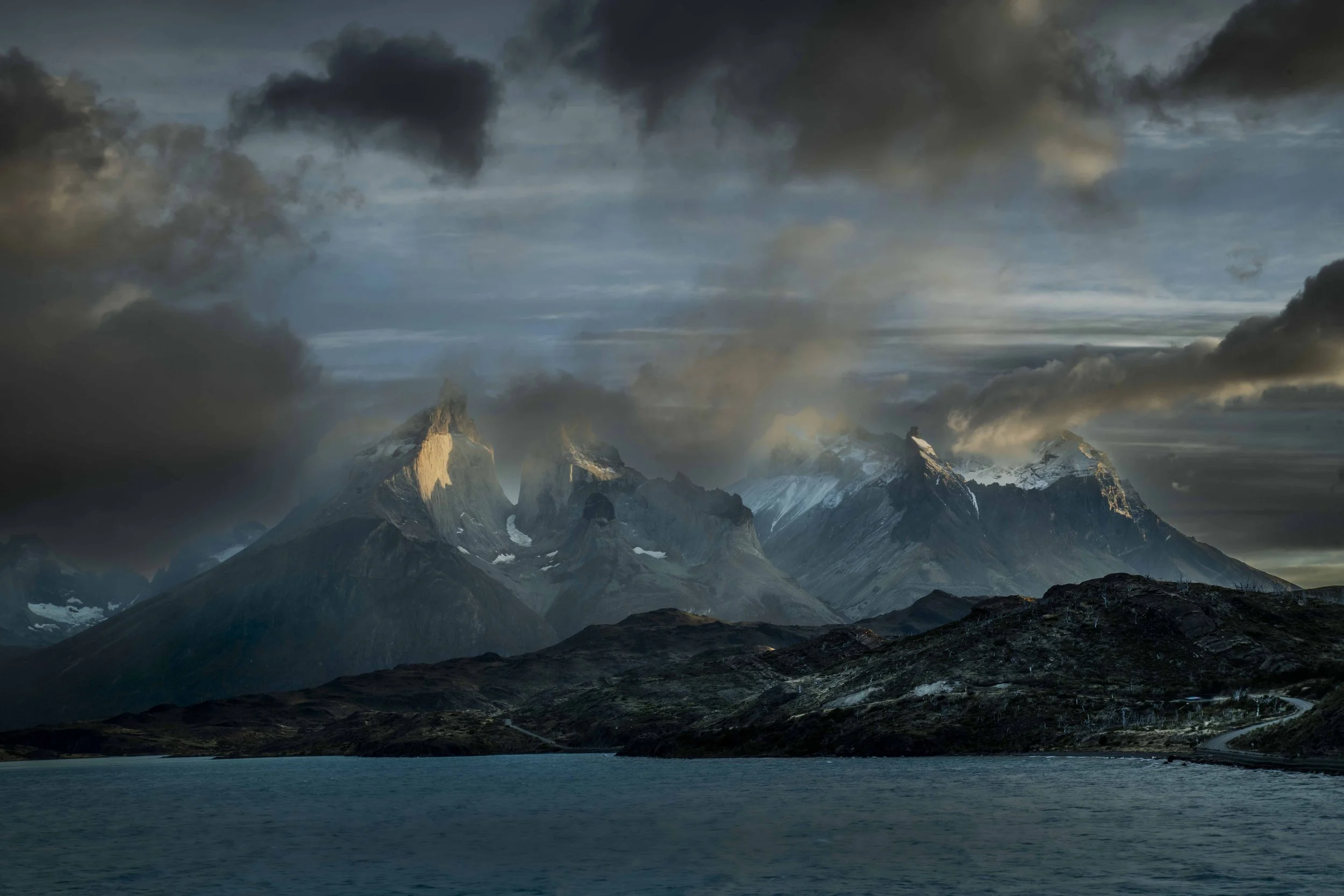 Mountains, Pehoe, Chile