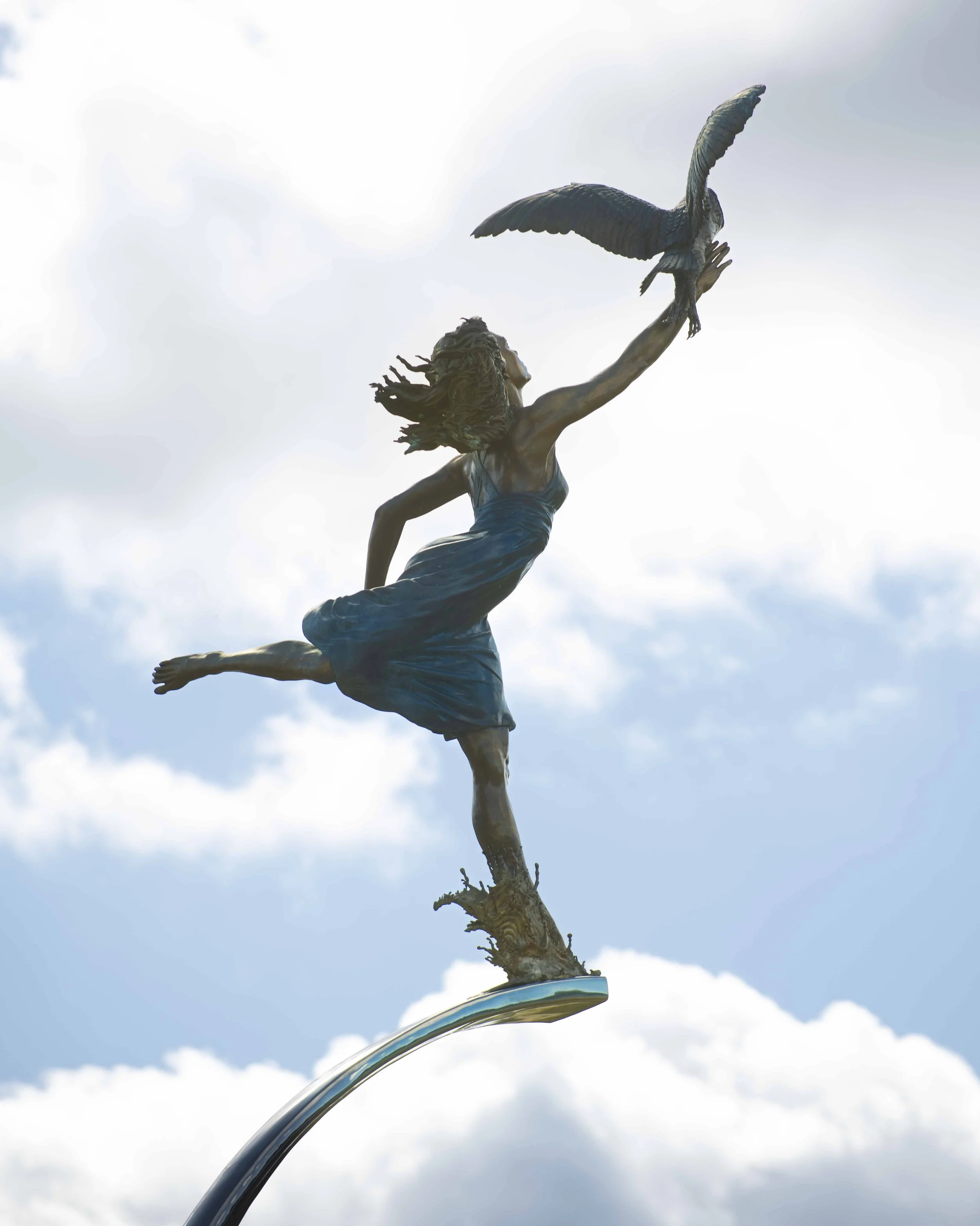 Bicentennial Sculpture, Manderson Landing, Tuscaloosa, Alabama, USA