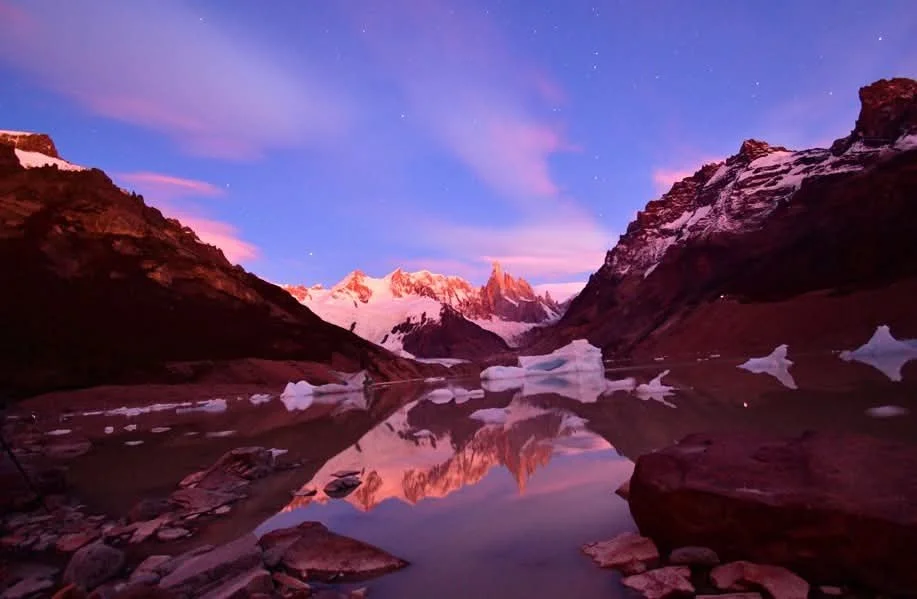 Laguna Cerro Torre at sunrise, Patagonia, Argentina