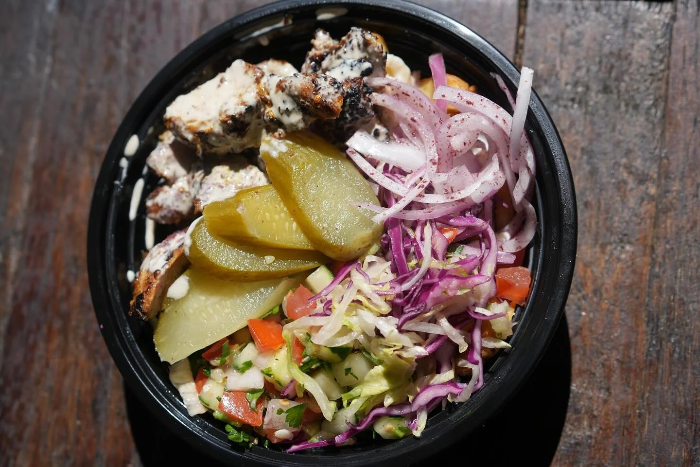 New menu items!! We&rsquo;re excited to offer new bowls &mdash; mix n&rsquo; match your base and your protein depending on your mood. Feeling fresh? Choose our salad base. Feeling a bit more decadent? Put your protein over a base of hand cut fries wi