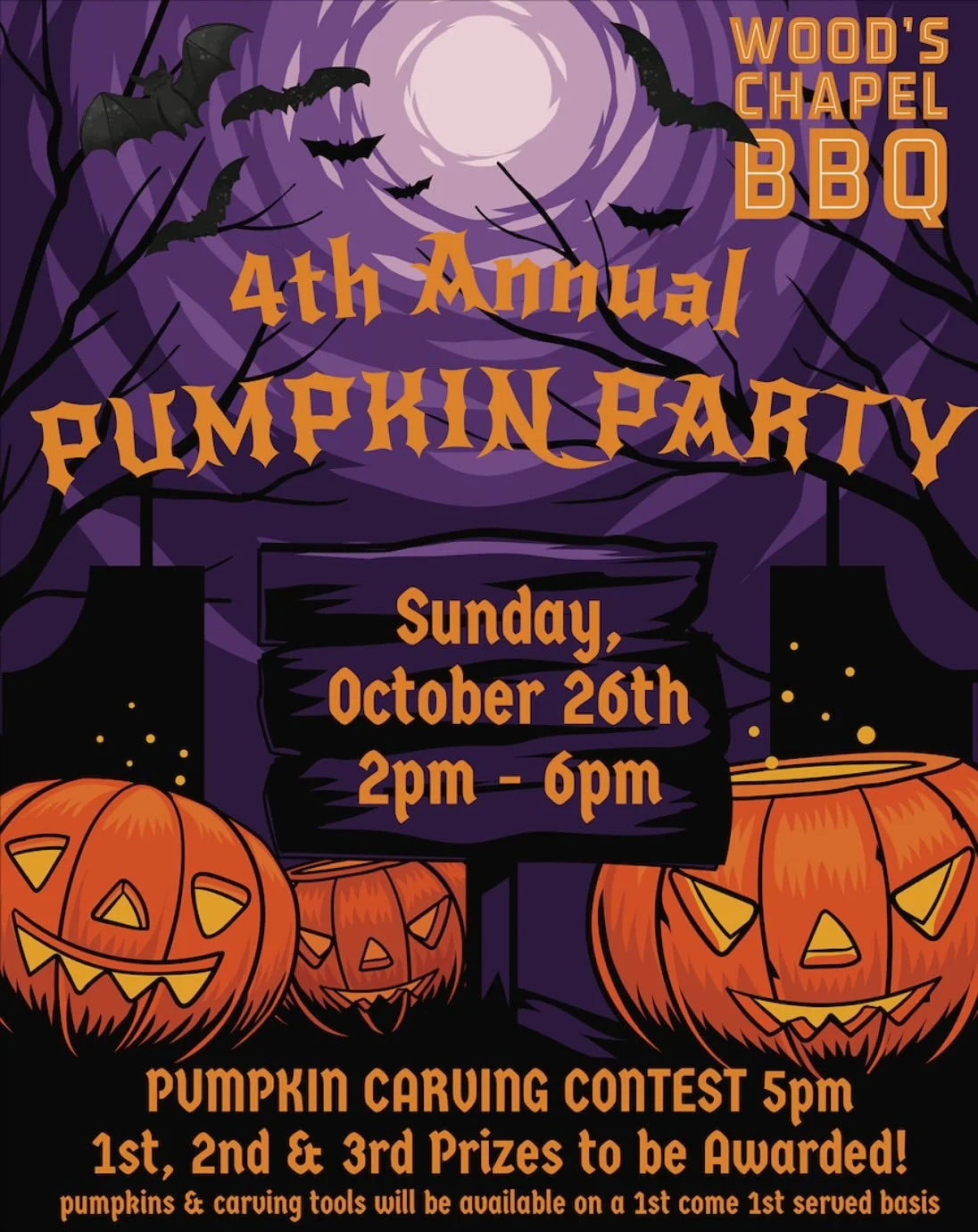 #repost @summerhill_atl
・・・
It&rsquo;s a full fall Sunday in Summerhill! 🍂 @woodschapelbbq&rsquo;s 4th Annual Pumpkin Party is happening this Sunday, October 26 from 2&ndash;6 PM, right alongside Atlanta Streets Alive.⁠
⁠
Expect fall treats, BBQ fav