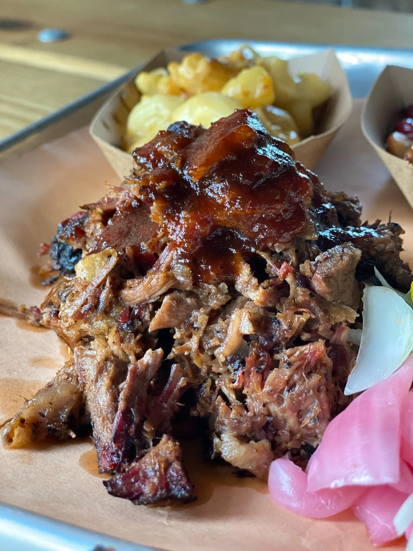 To ensure the safety of our team we will close at 3pm today (Saturday) and remain closed all day Sunday. Come on in and stock up on meats and sides! #woodschapelbbq #summerhillatl @summerhill_atl