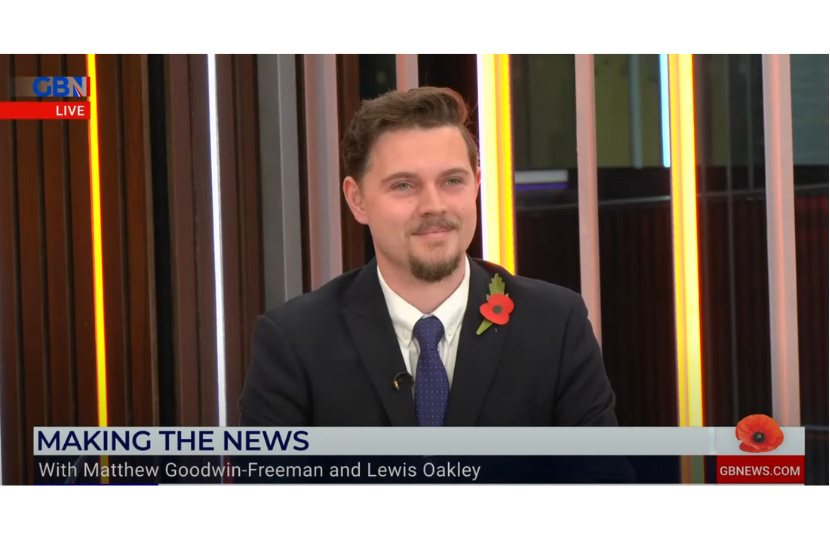 TV appearances: Matthew Goodwin Freeman