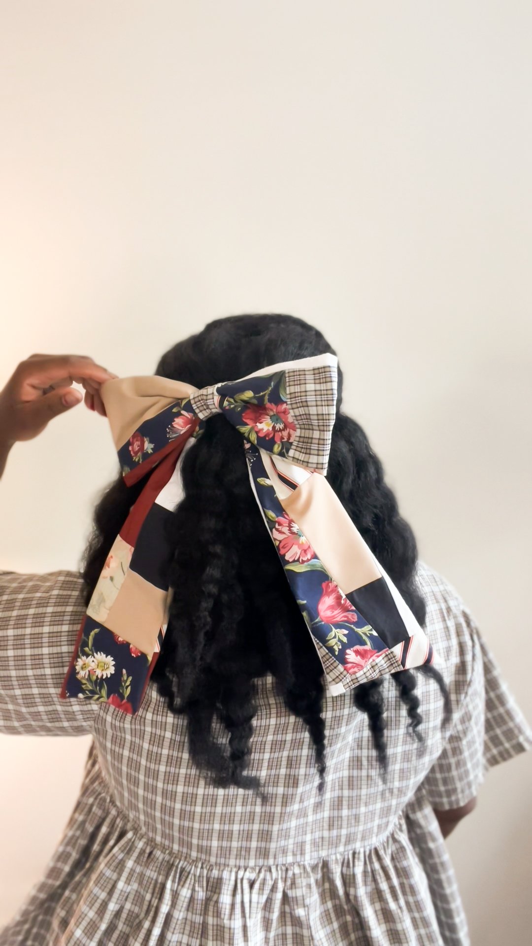 Patchwork Bestie Bow