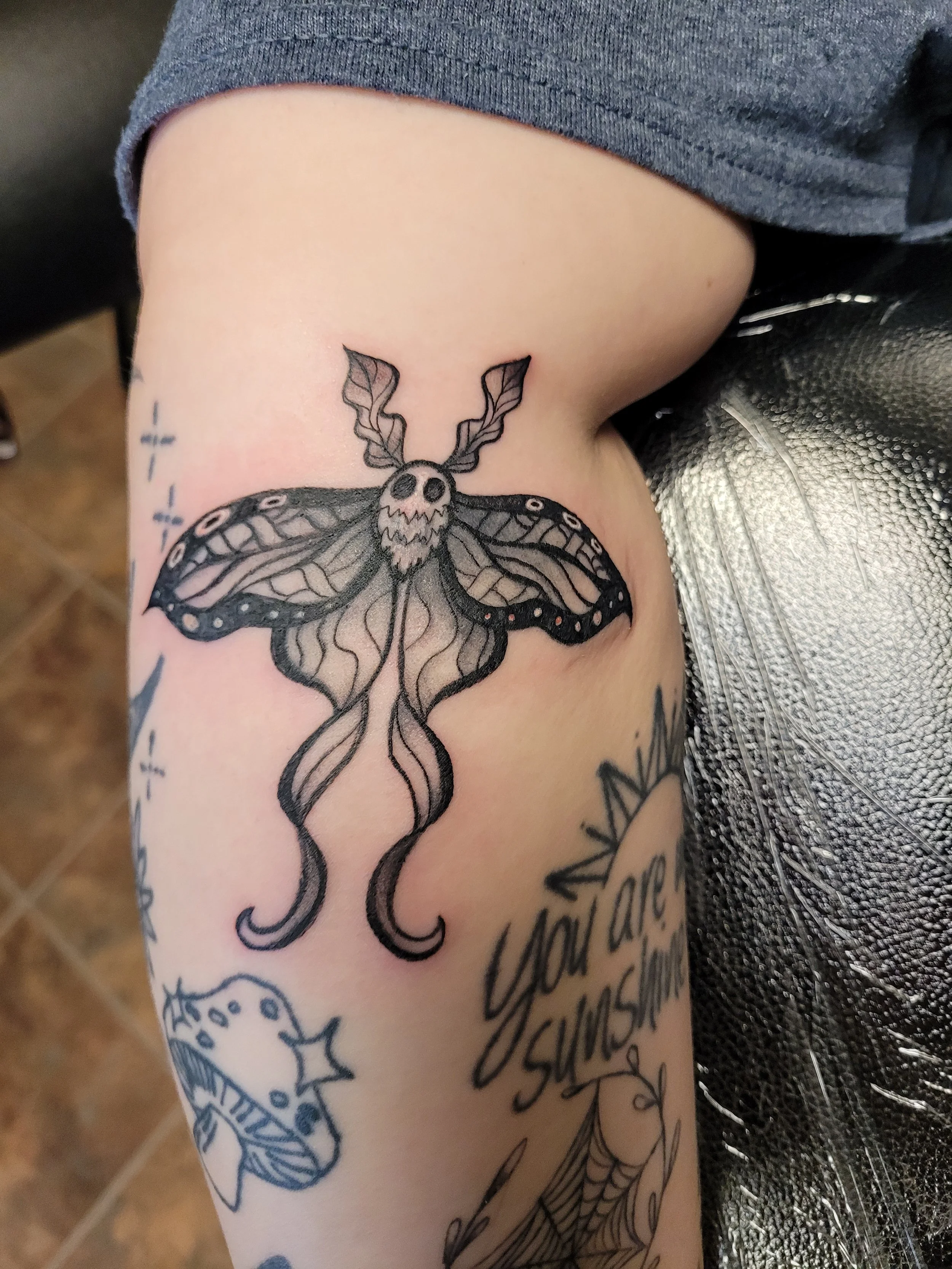 Tattoo rescue of an old piece another artist did