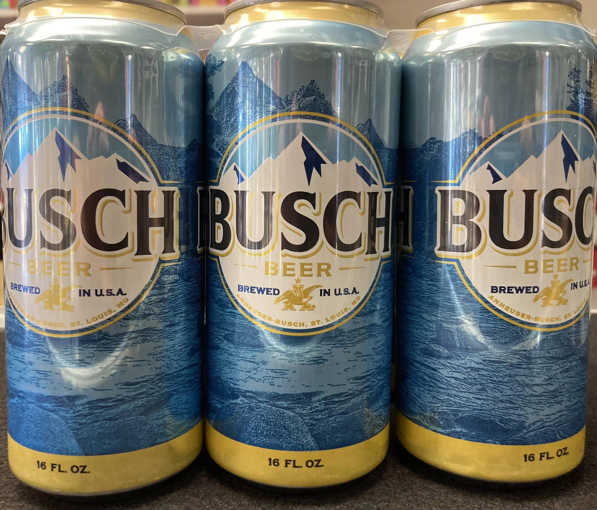 Busch 16oz 6 Pack Cans