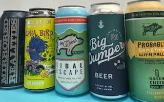 5 NEW 16oz craft beers