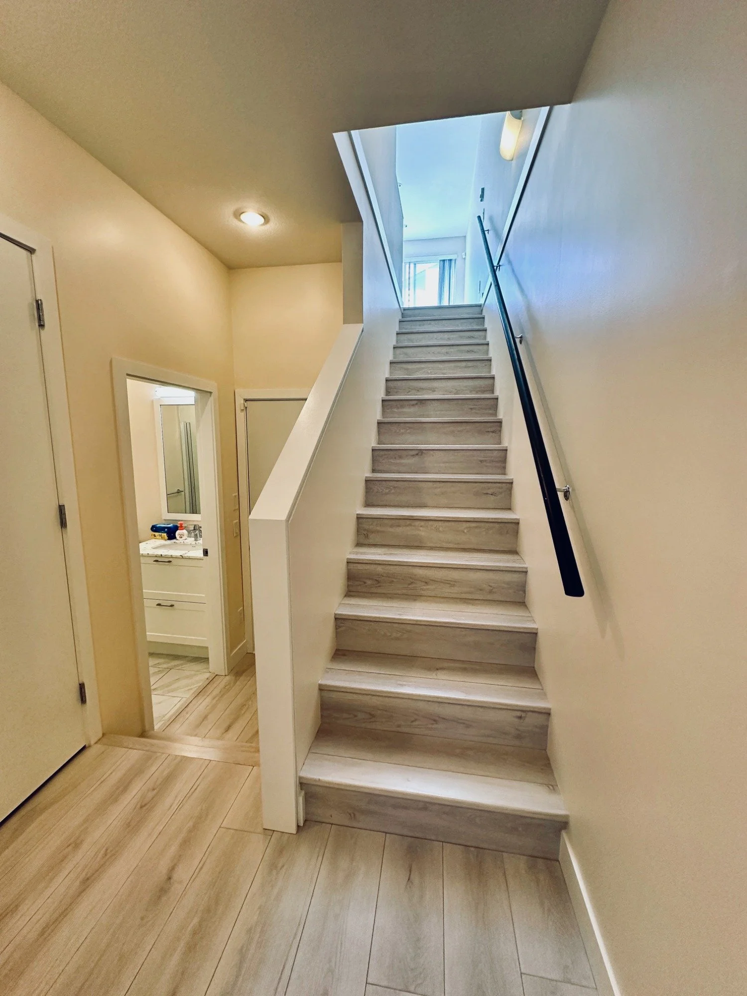 Coquitlam House Painting- Stairs Painting