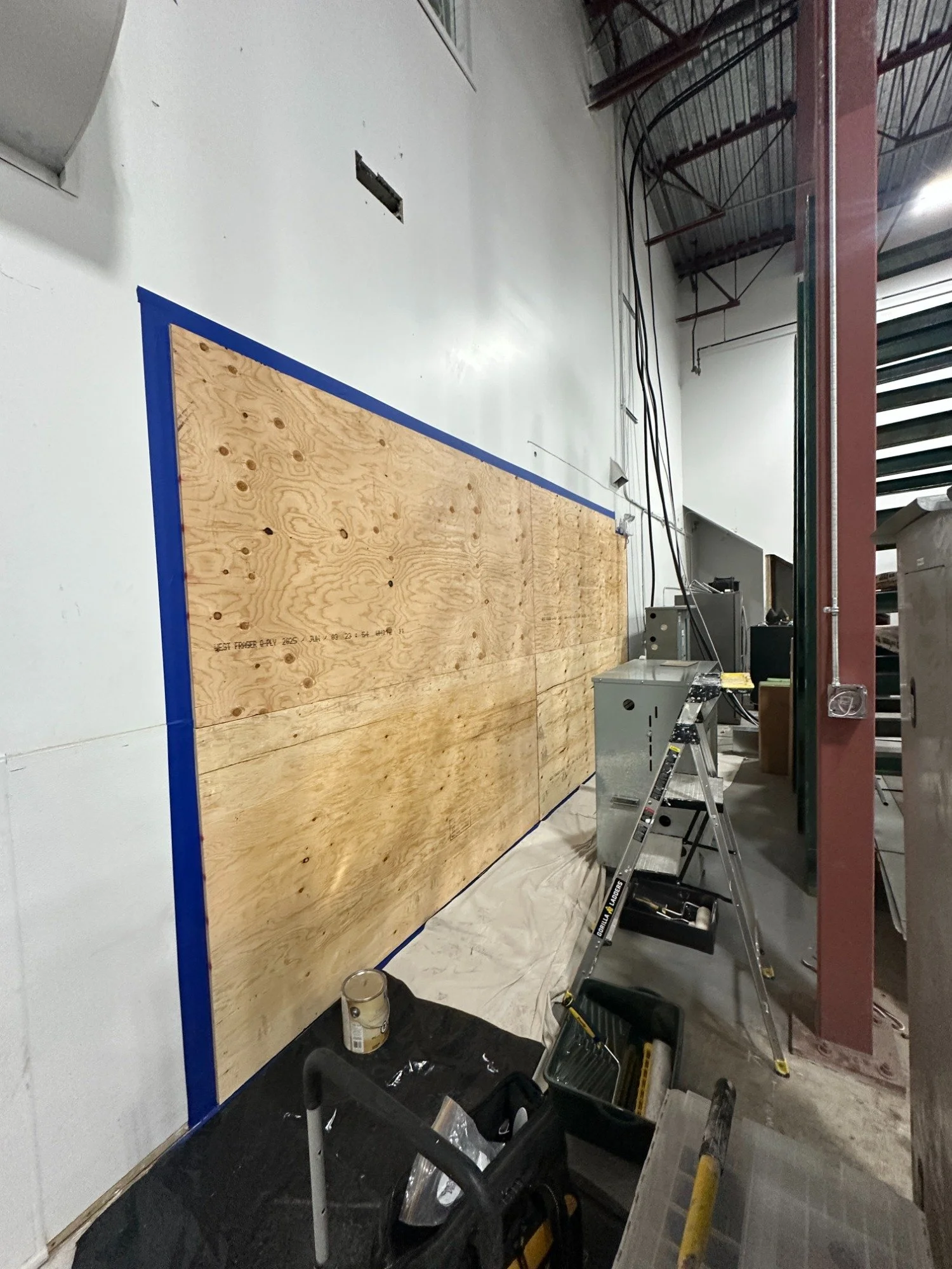 Fire Retardant Wall Painting