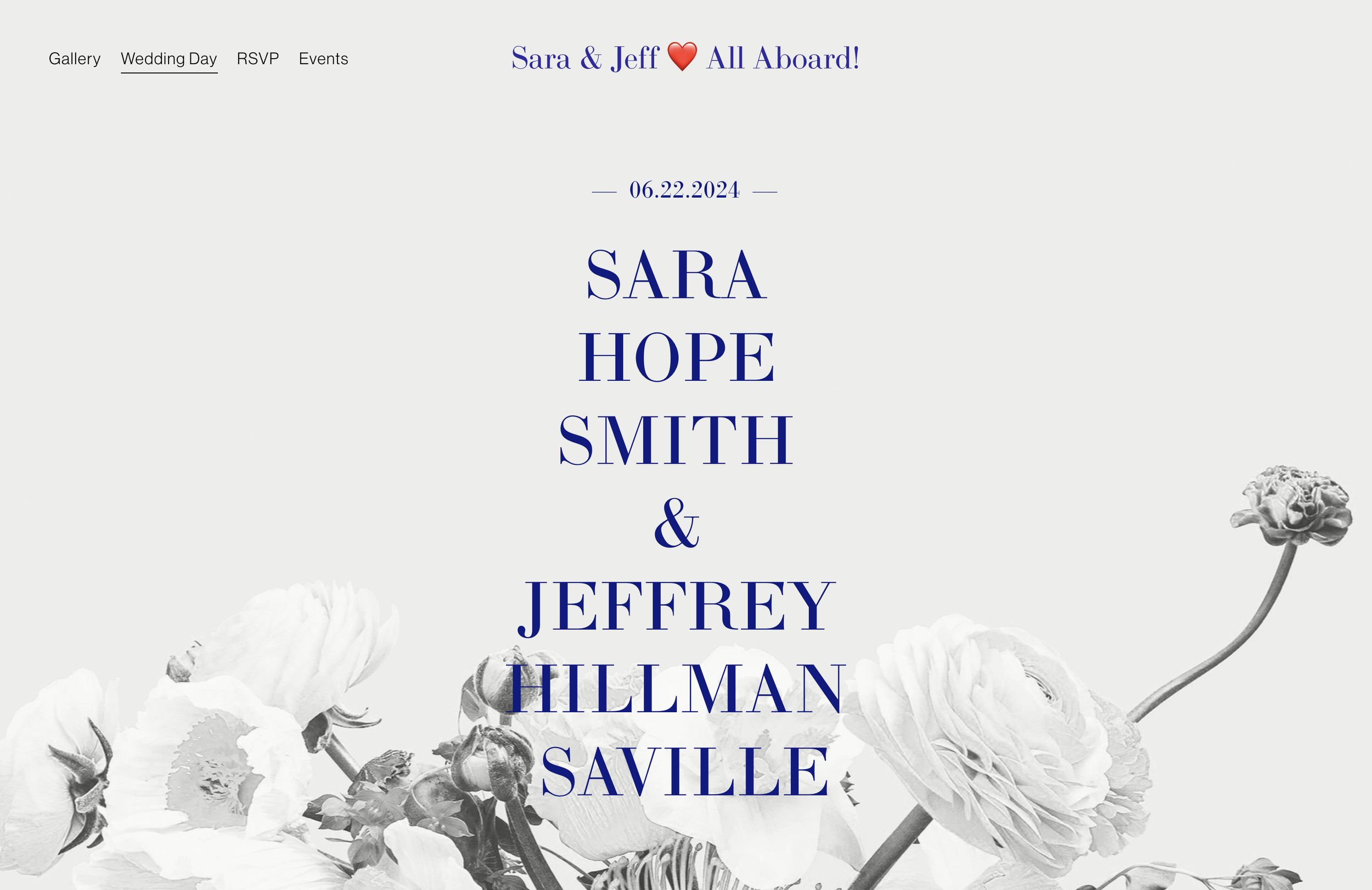 Wedding Branding Atlanta | Newport Beach |  🛳️ Sara & Jeff All Aboard