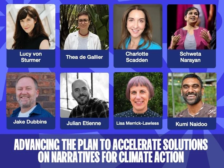 Advancing the Plan to Accelerate Solutions (PAS) on Narratives for Climate Action