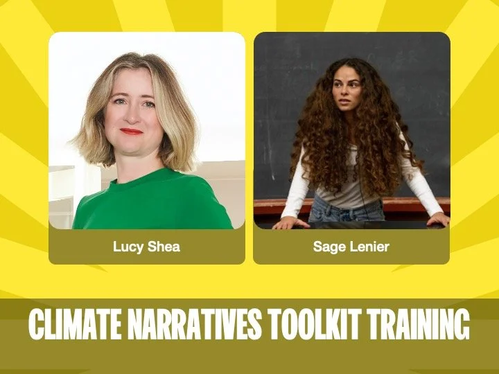 Climate Narratives Toolkit Training: In-Person Workshop