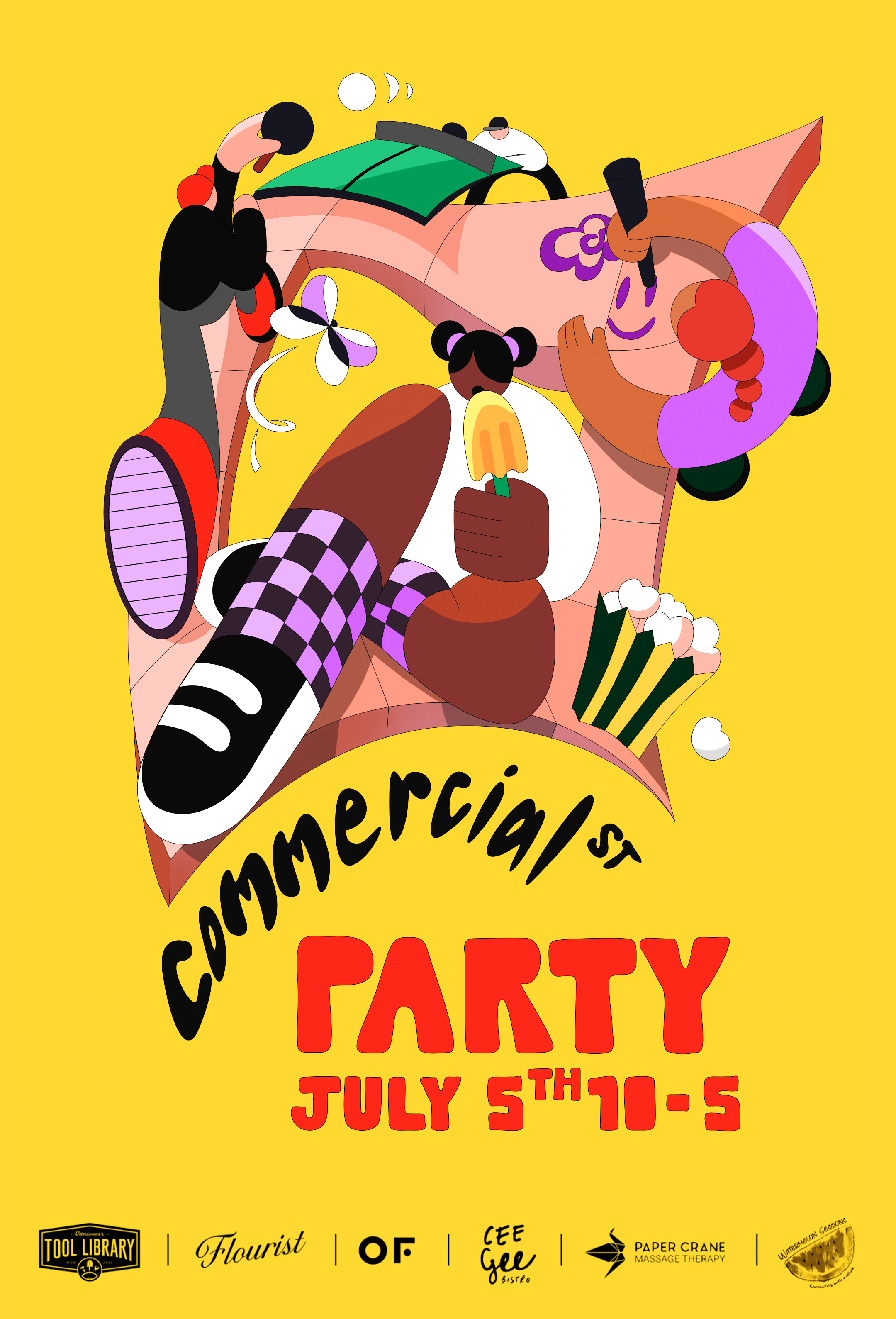 Commercial St. Party