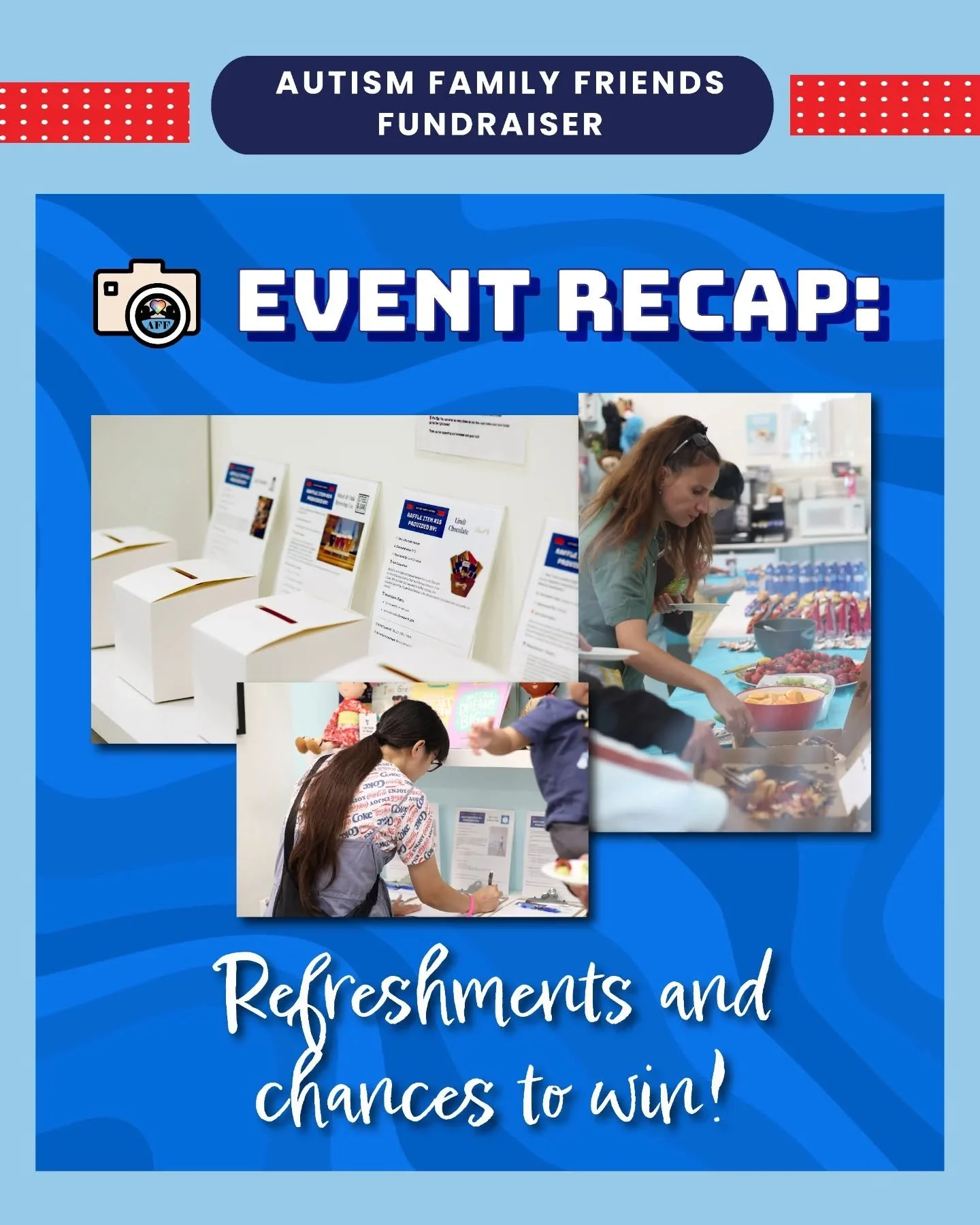 🍩 Snacks, Raffles &amp; Silent Auctions, oh my! 🎟️
Who knew bidding and raffle entry could work up such an appetite?  Our fundraiser was packed with delicious refreshments and plenty of chances to win&mdash;and wow, did our families show up hungry 