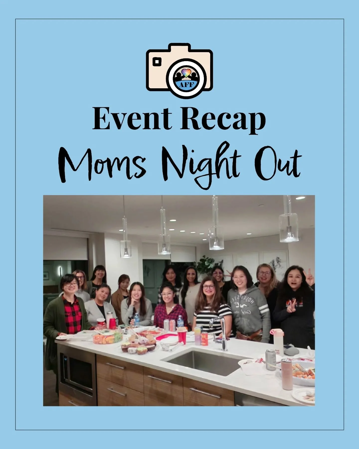 This past Sunday, AFF moms gathered for a well-deserved night of laughter, and relaxation.  With no kids and no pressure, the space was filled with good company and even better vibes.

🫶 Events like these remind us that caregivers need care too. AFF