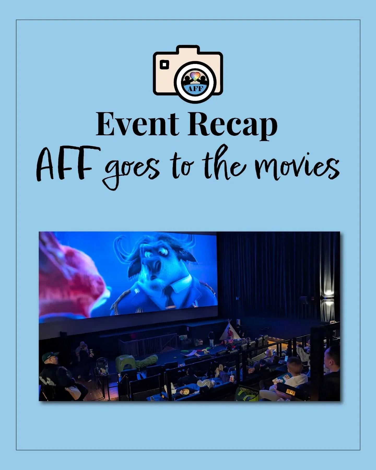 On Sunday, November 30th, Autism Family Friends hosted a sold-out private morning showing of Zootopia 2 at Landmark Cinemas in New Westminster!

✨ Families enjoyed:

- Comfy reclining chairs
- Popcorn and sweets
- Fidget toys and play structures for 