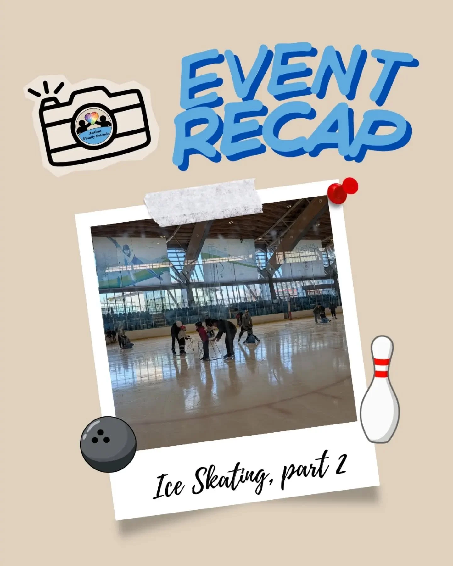 ✨ What an incredible time on the ice! ✨

Our AFF Family Ice Skating Event on February 8th was a complete sell‑out with 60 skaters &mdash; and so many kids laced up for their very first time.  Having a privately booked rink made all the difference, gi