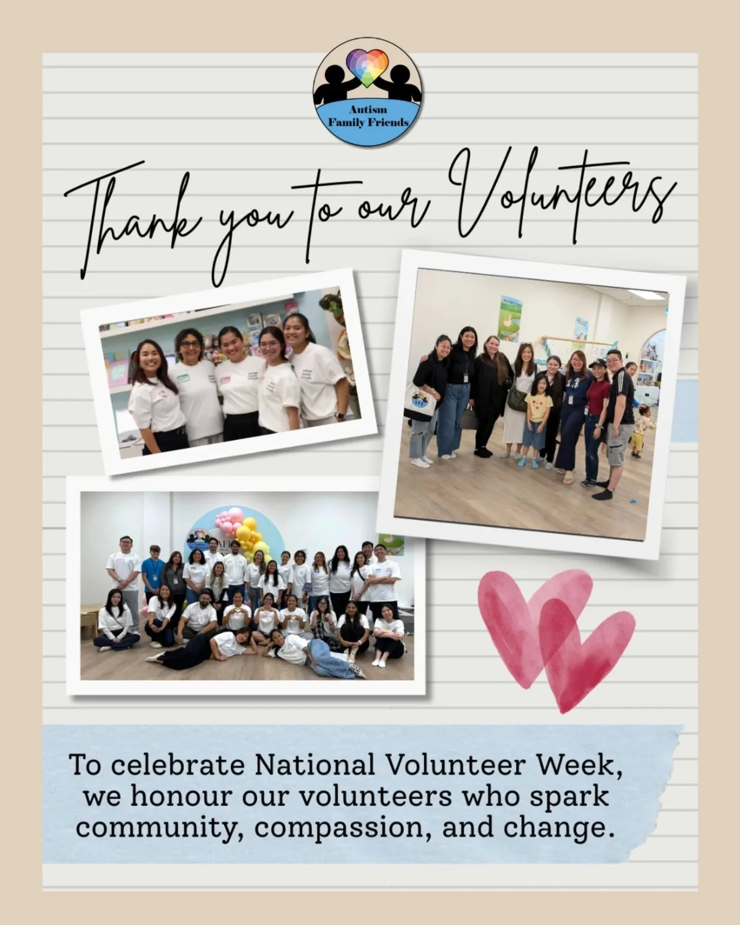 It&rsquo;s National Volunteer Week, and this year&rsquo;s theme &mdash; Ignite Volunteerism &mdash; couldn&rsquo;t be more fitting for our AFF community. 💙✨

We&rsquo;ve been incredibly lucky to be surrounded by volunteers who ignite passion, purpos