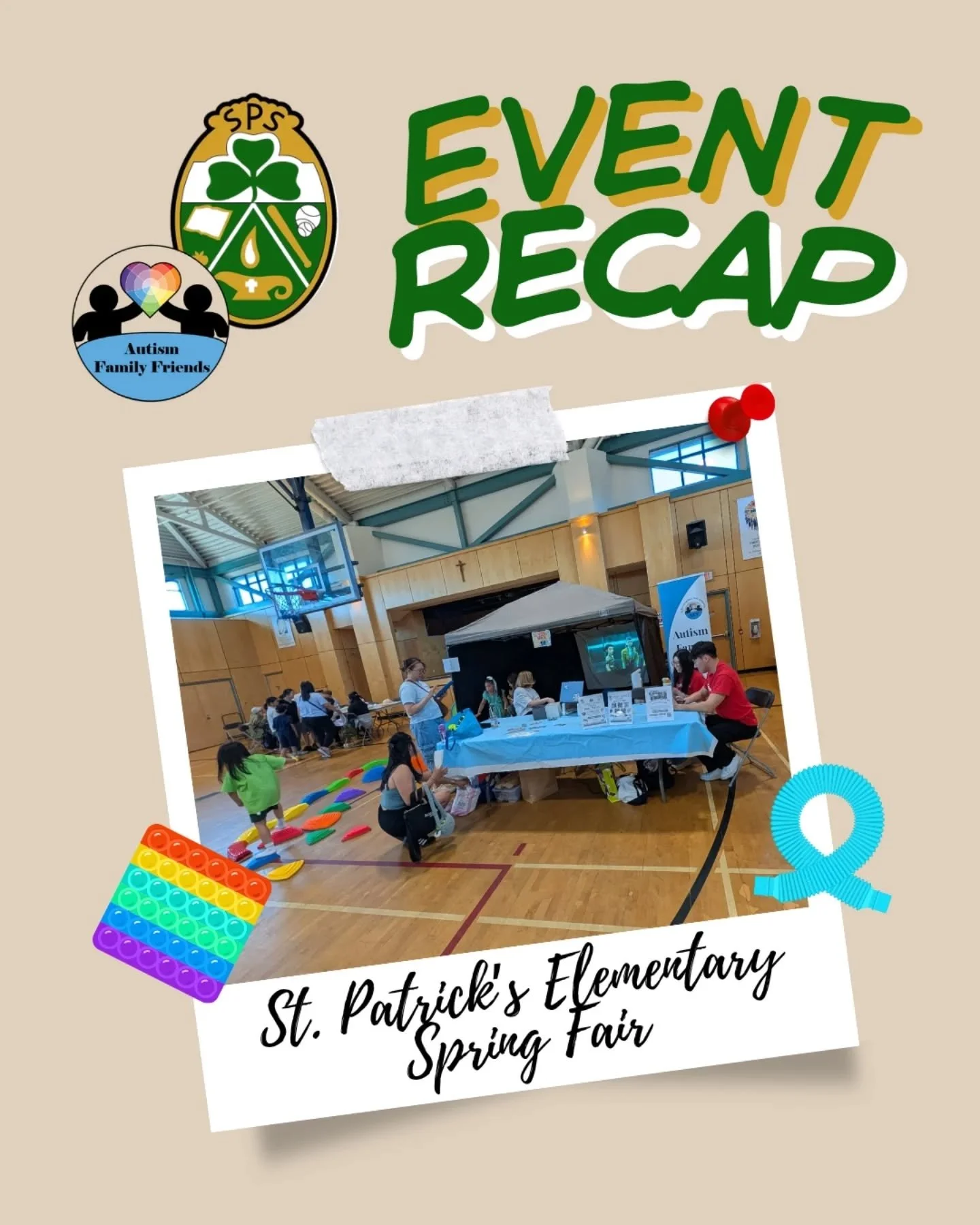💙 What an incredible day at St. Patrick&rsquo;s Spring Fair! 💙

A heartfelt thank you to St. Patrick's Elementary for inviting Autism Family Friends to sponsor the sensory space. We had such a wonderful time creating a calm, welcoming spot where ki