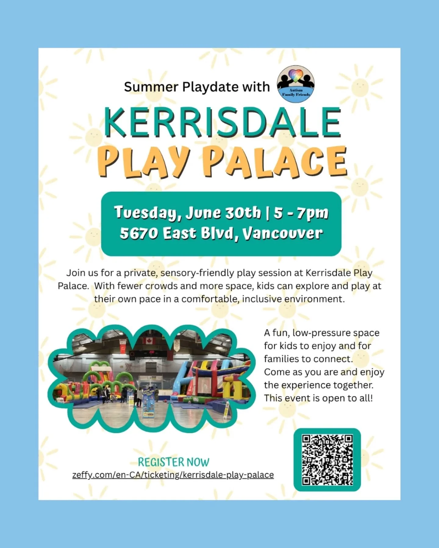 ​✨ Looking for some indoor fun for the whole family? ✨

​Join AFF for a Kerrisdale Play Palace Playdate!  It&rsquo;s the perfect spot to let the kids burn off energy, make new friends, and enjoy some playtime in a welcoming environment. 🧸🏃&zwj;♂️

