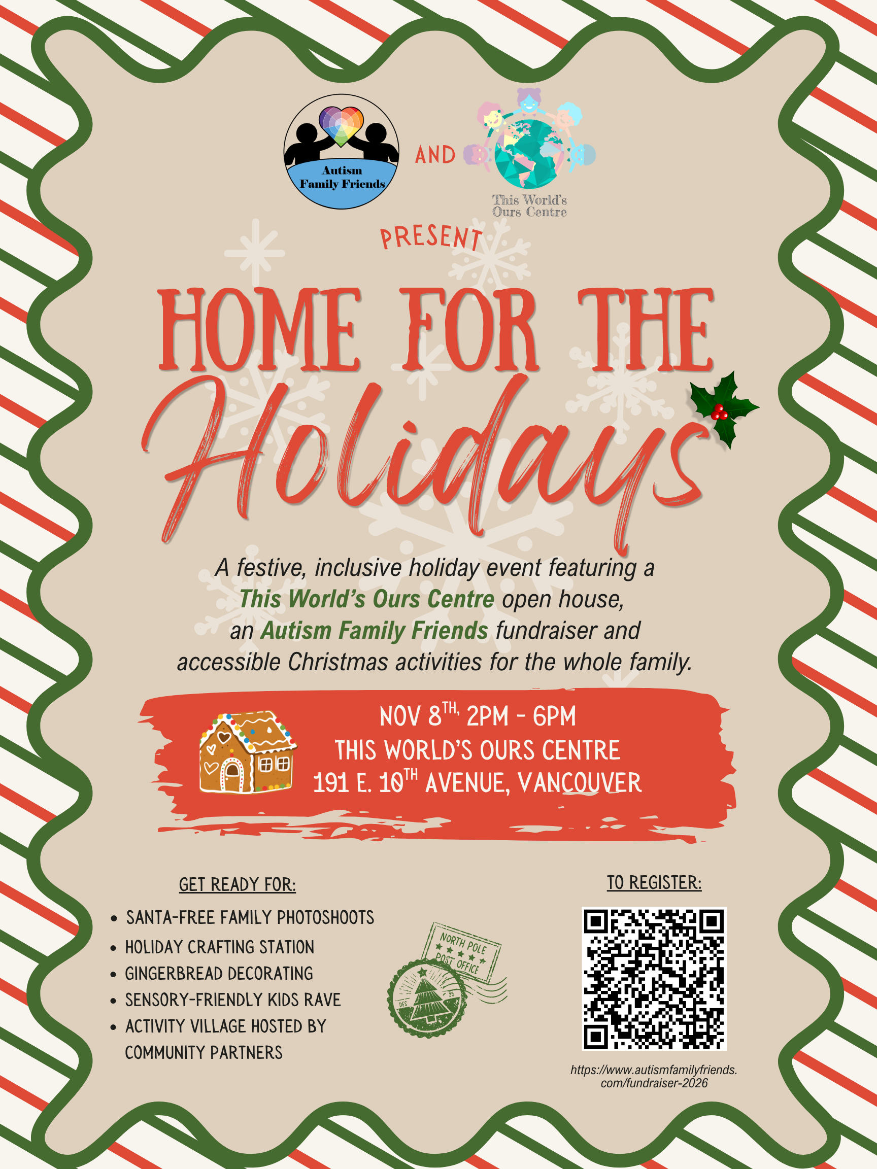 AFF and This World's Ours present the "Home for the Holidays" Fundraiser