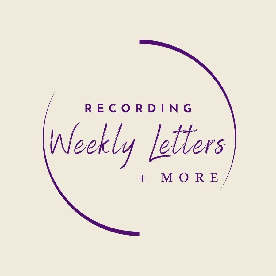 Weekly Letters (Copy) (Copy)