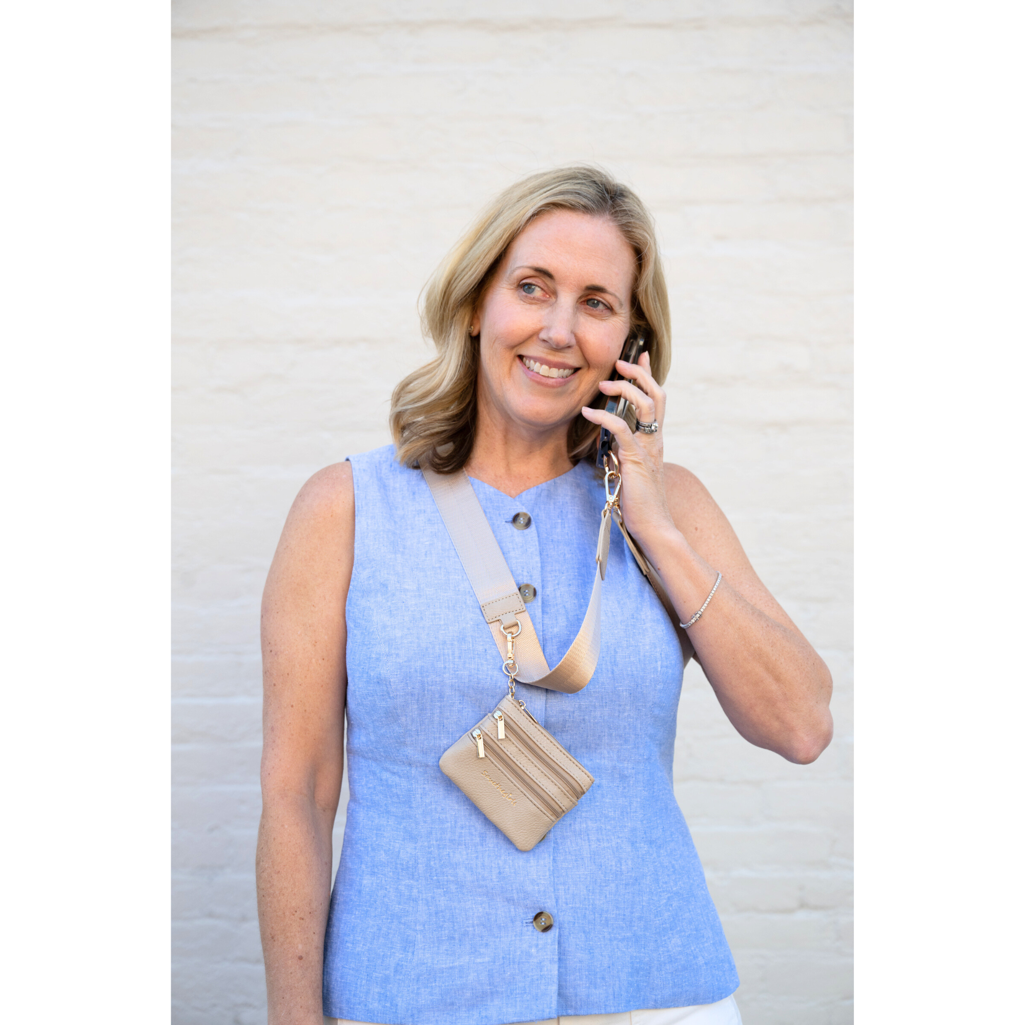 Clip & Go Strap with Pouch - Taupe Variation 4.png