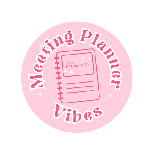 Meeting Planner Vibes Sticker