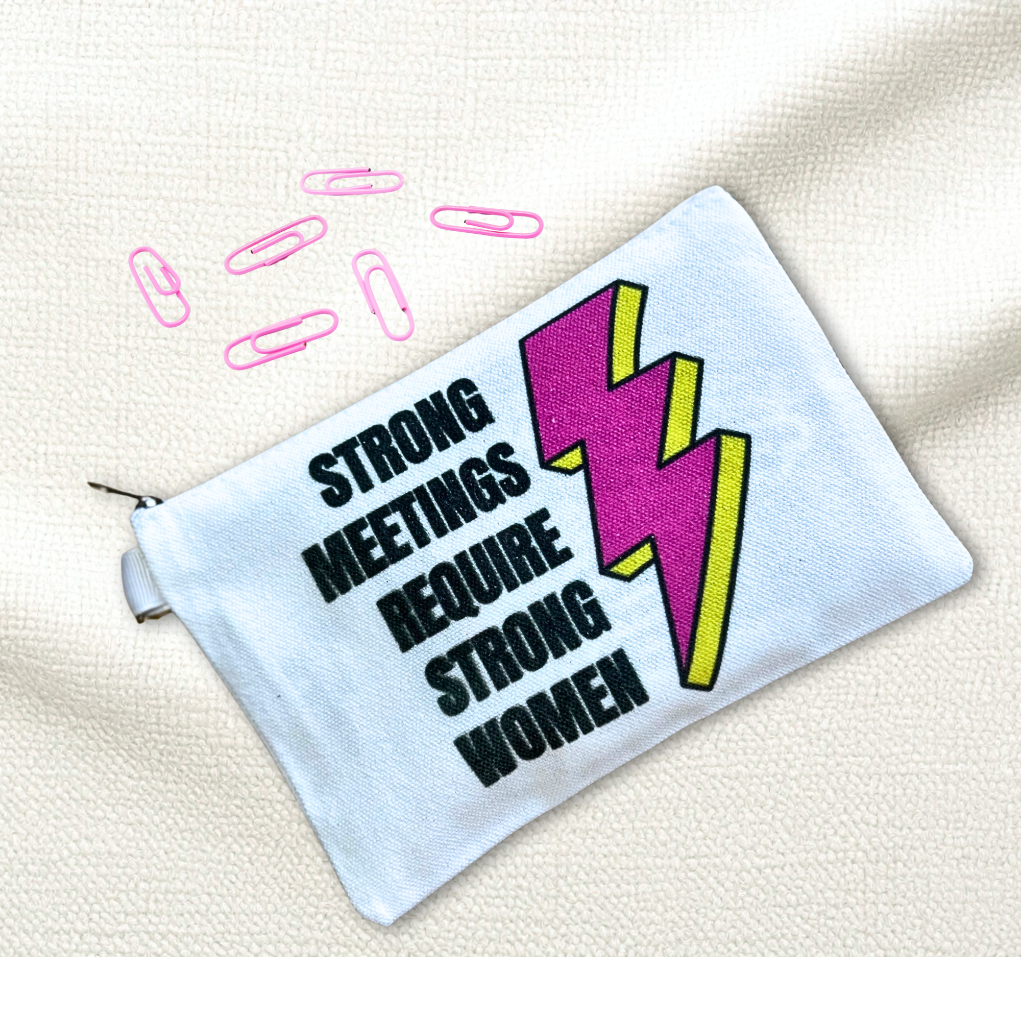 Strong Women - Small Canvas Bag (1).png