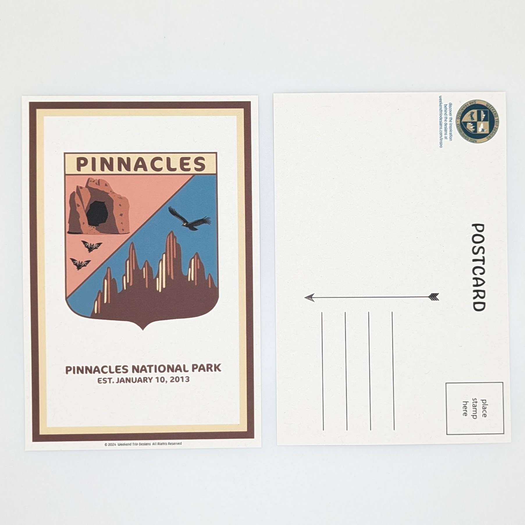 Pinnacles Legacy 10-Piece Postcard Set