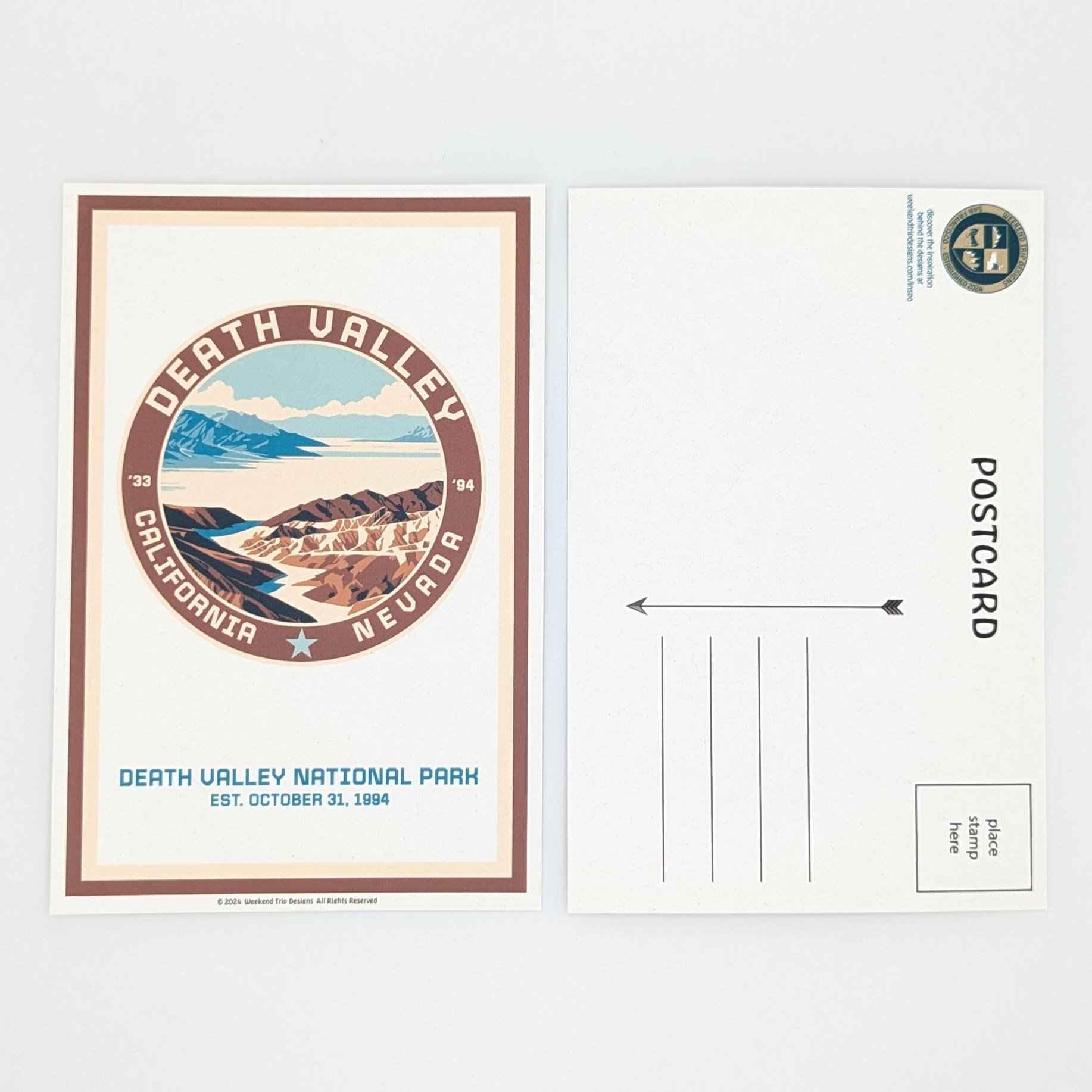 Death Valley Legacy 10-Piece Postcard Set