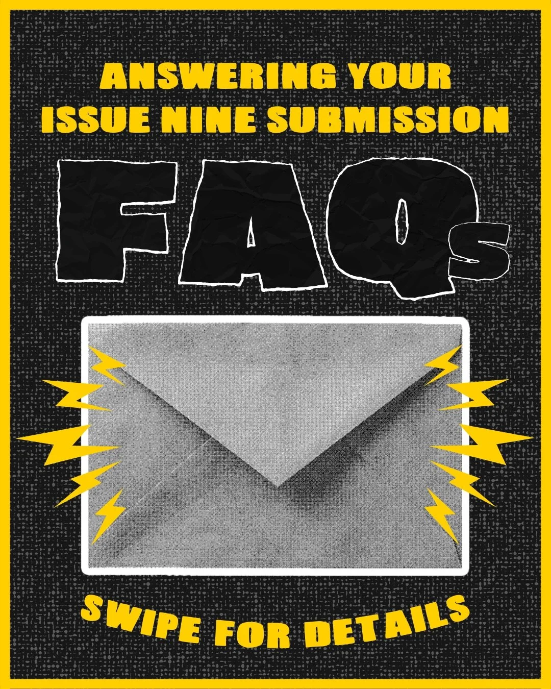 Answering all of your Issue 9 frequently asked questions!✨
If you have any new questions, add them down below :)
And most importantly&hellip;KEEP SUBMITTING TO ISSUE 9☺️!
.
.
.
#altxatl #magazine #zine #zinesubmissions #zines