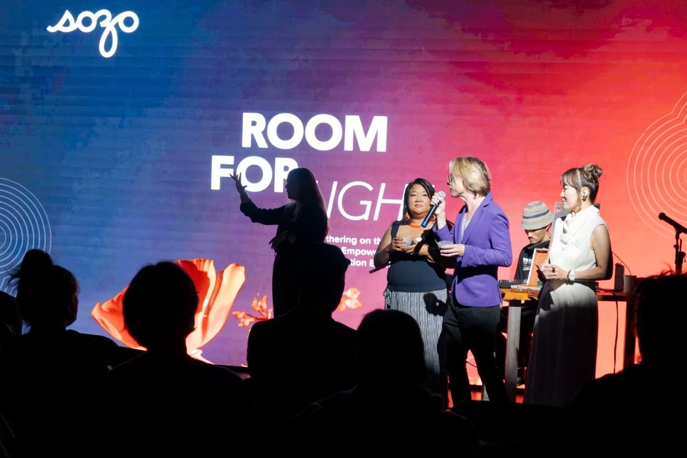Room for Light Co-Chairs Olivia Tablante, Lane Sugata, Rika Iino