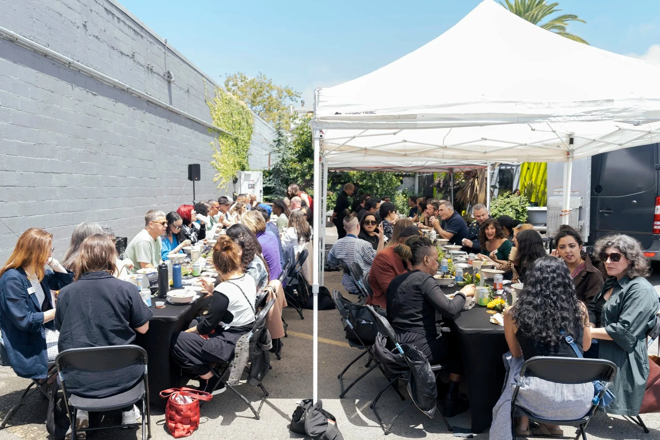 Attendees luncheon and intention setting