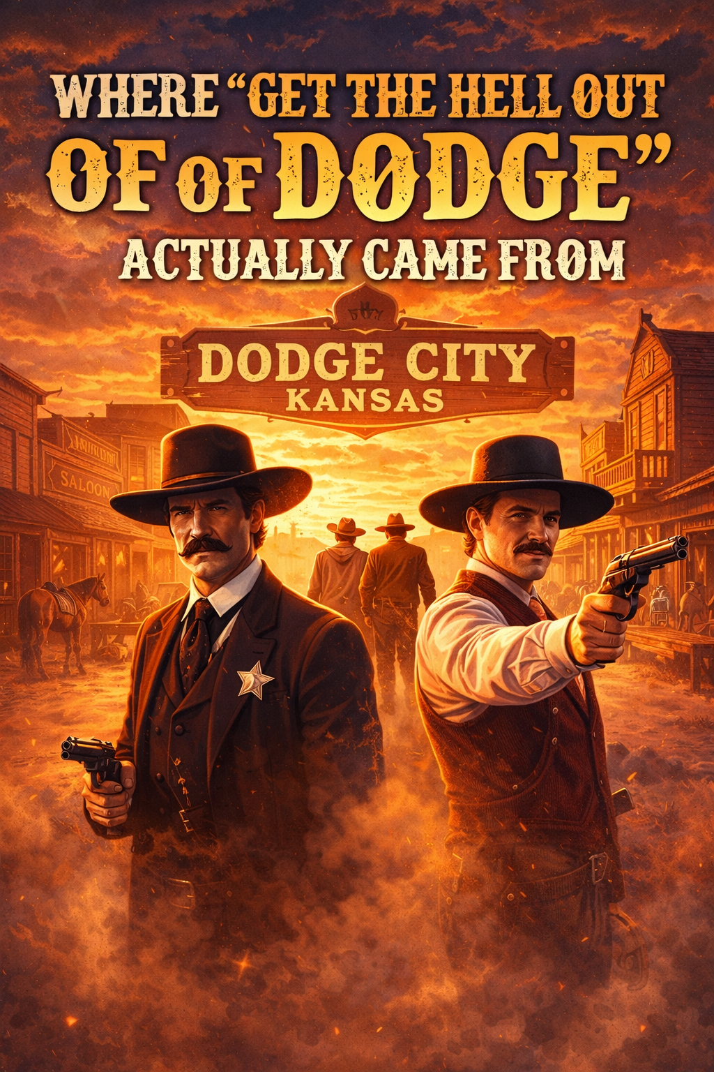 Where “Get the Hell Out of Dodge” Actually Came From