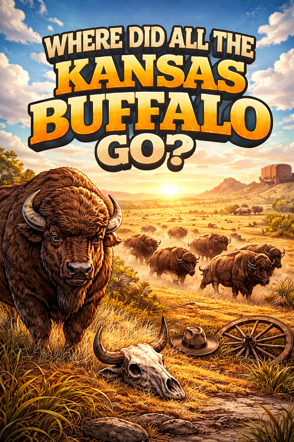 Where Did All the Kansas Buffalo Go? The Disappearance That Changed the Prairie Forever